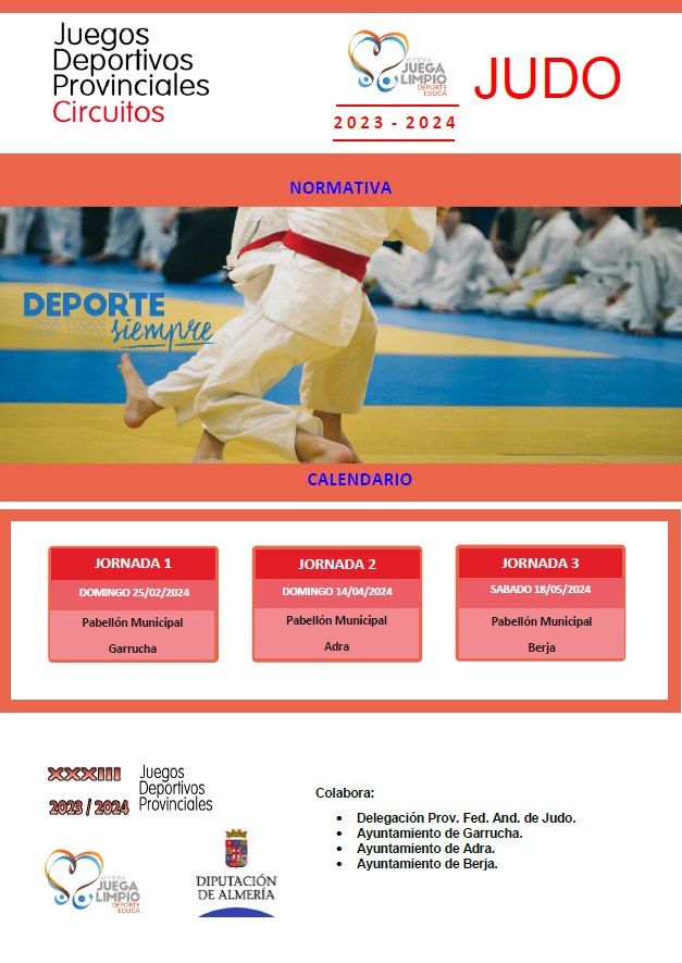 Circuito de Promoción del Judo. Berja 18-5-2024